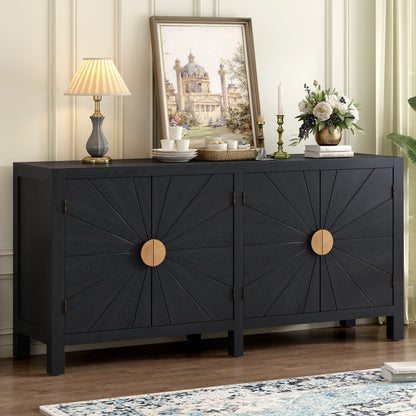 Radiant Veneer Cabinet Walnut