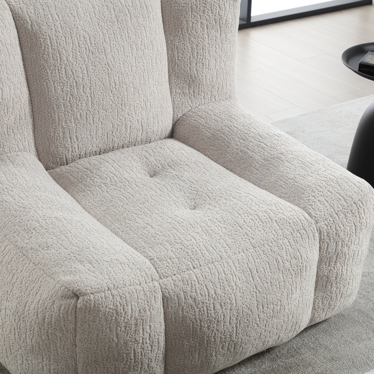 Fluffy Memory Foam Bean Bag Sofa – Indoor Lounge