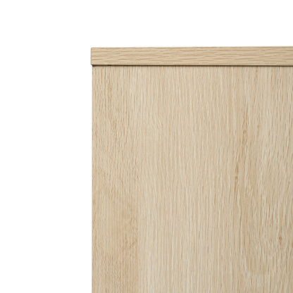 Rattan 4-Door Sideboard Natural
