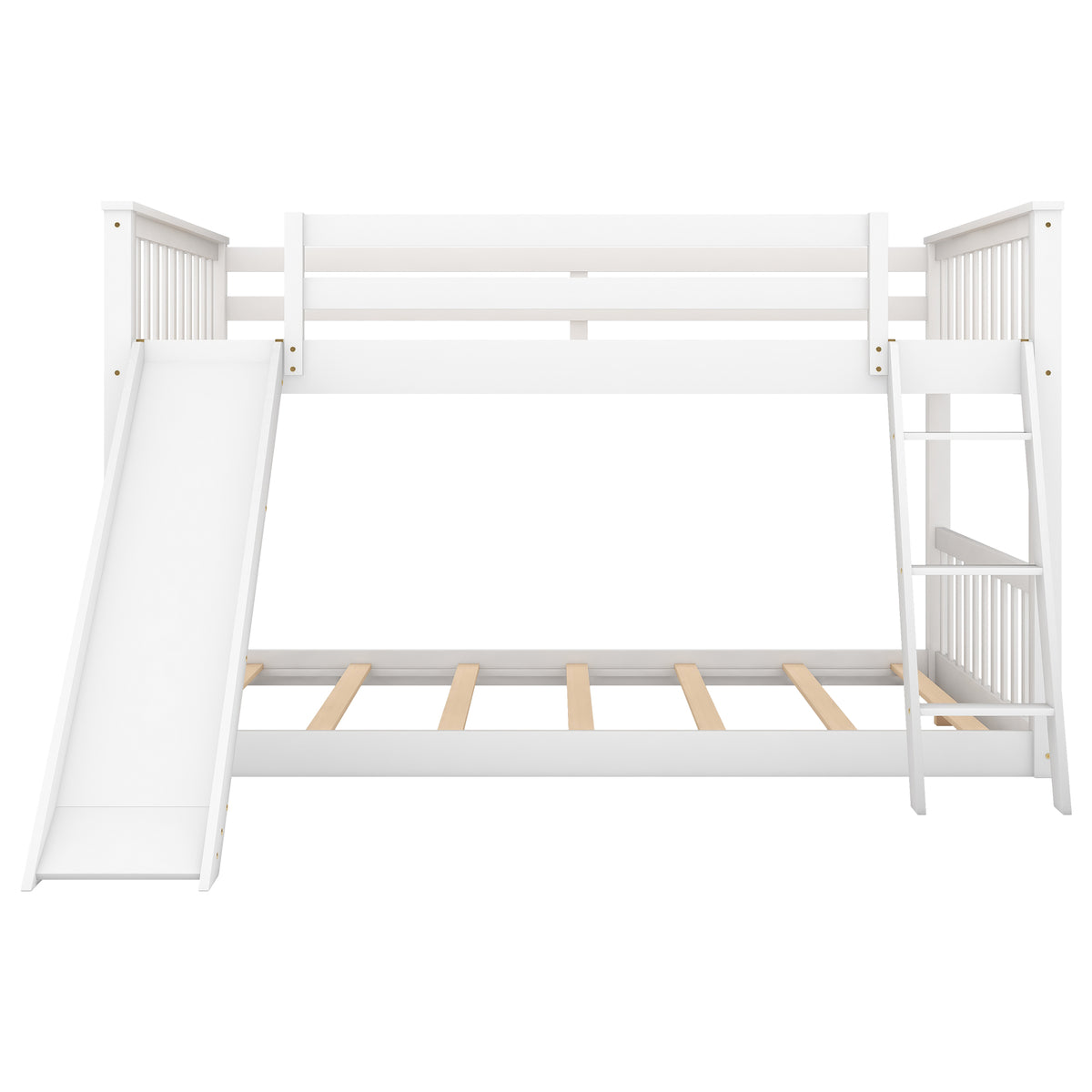 Full Bunk Bed White
