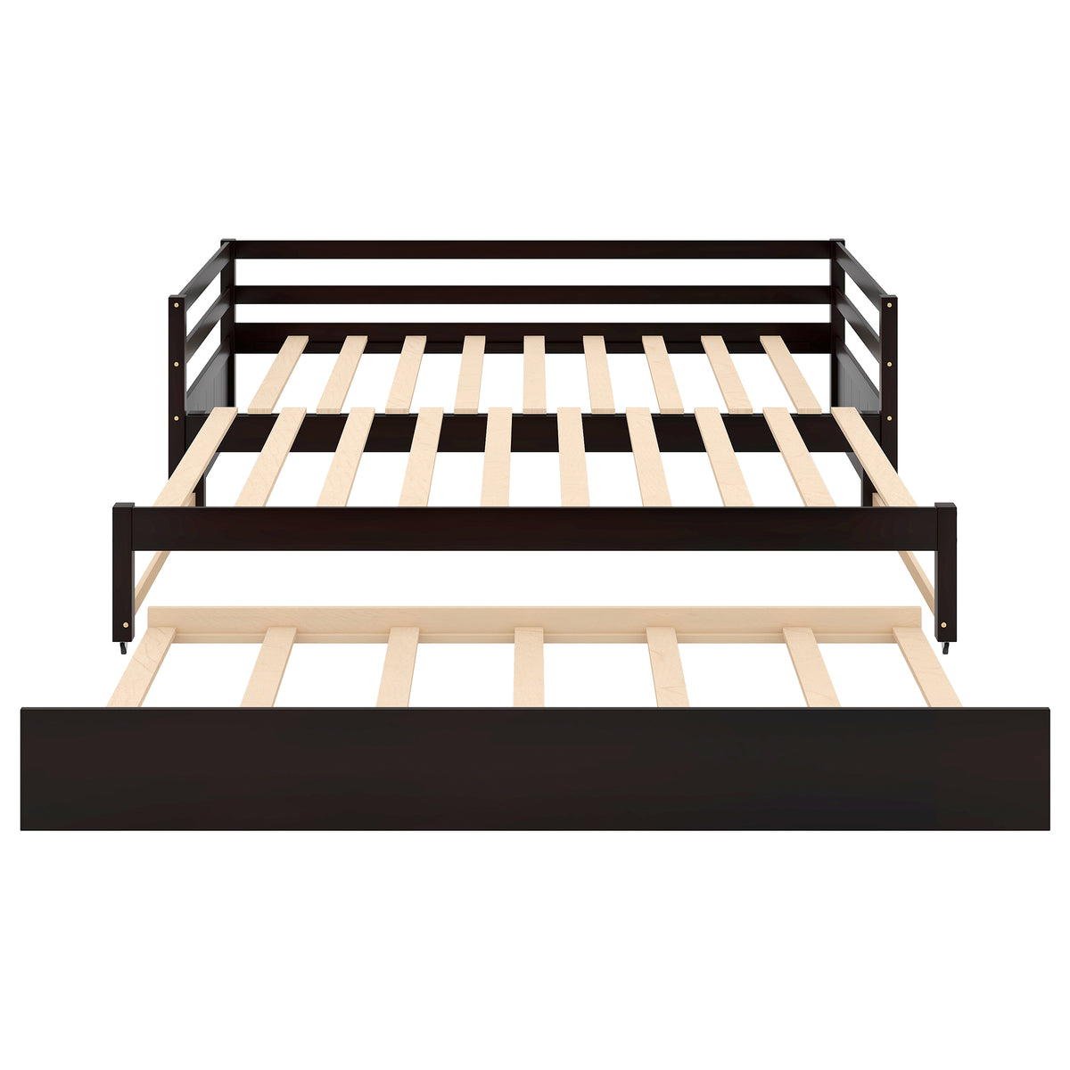 Twin Daybed with Trundle Espresso
