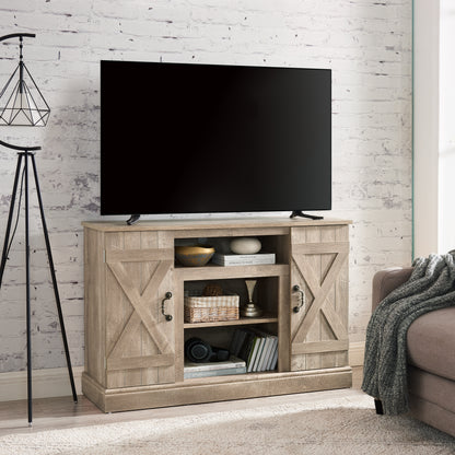 Farmhouse TV Stand Antique Finish