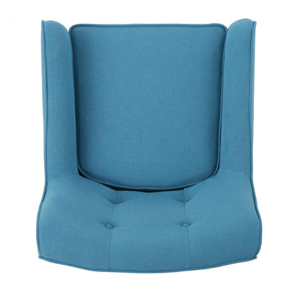 Teal Upholstered Accent Chair