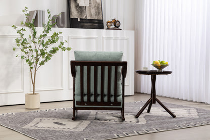 Woven Mid-Century Armchair Natural