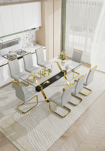 Tempered Glass Dining Table