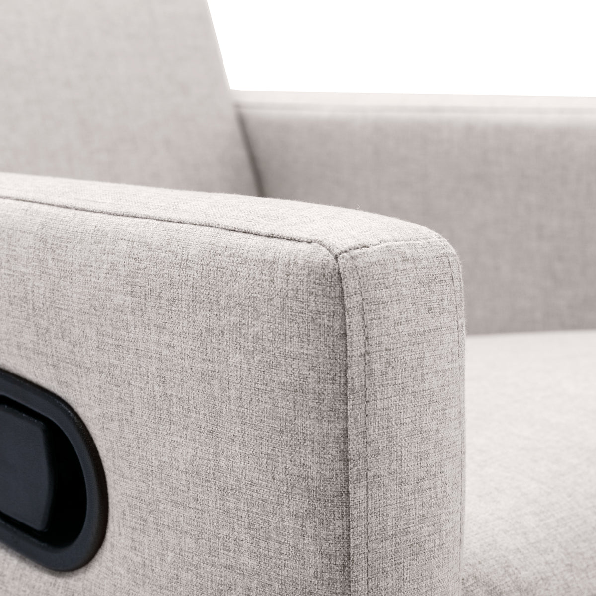 Upholstered Rocker Chair Tan