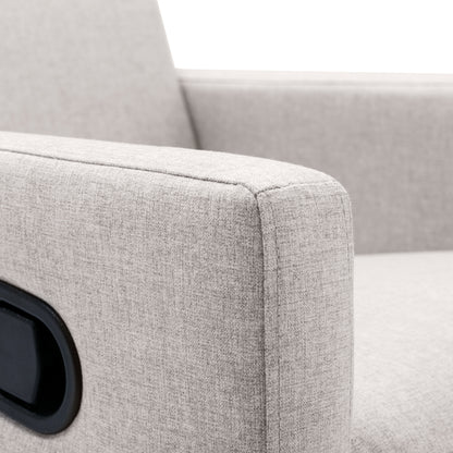 Upholstered Rocker Chair Tan