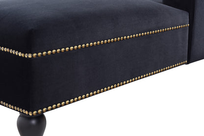 Velvet Cluster Lounge Chair Gray