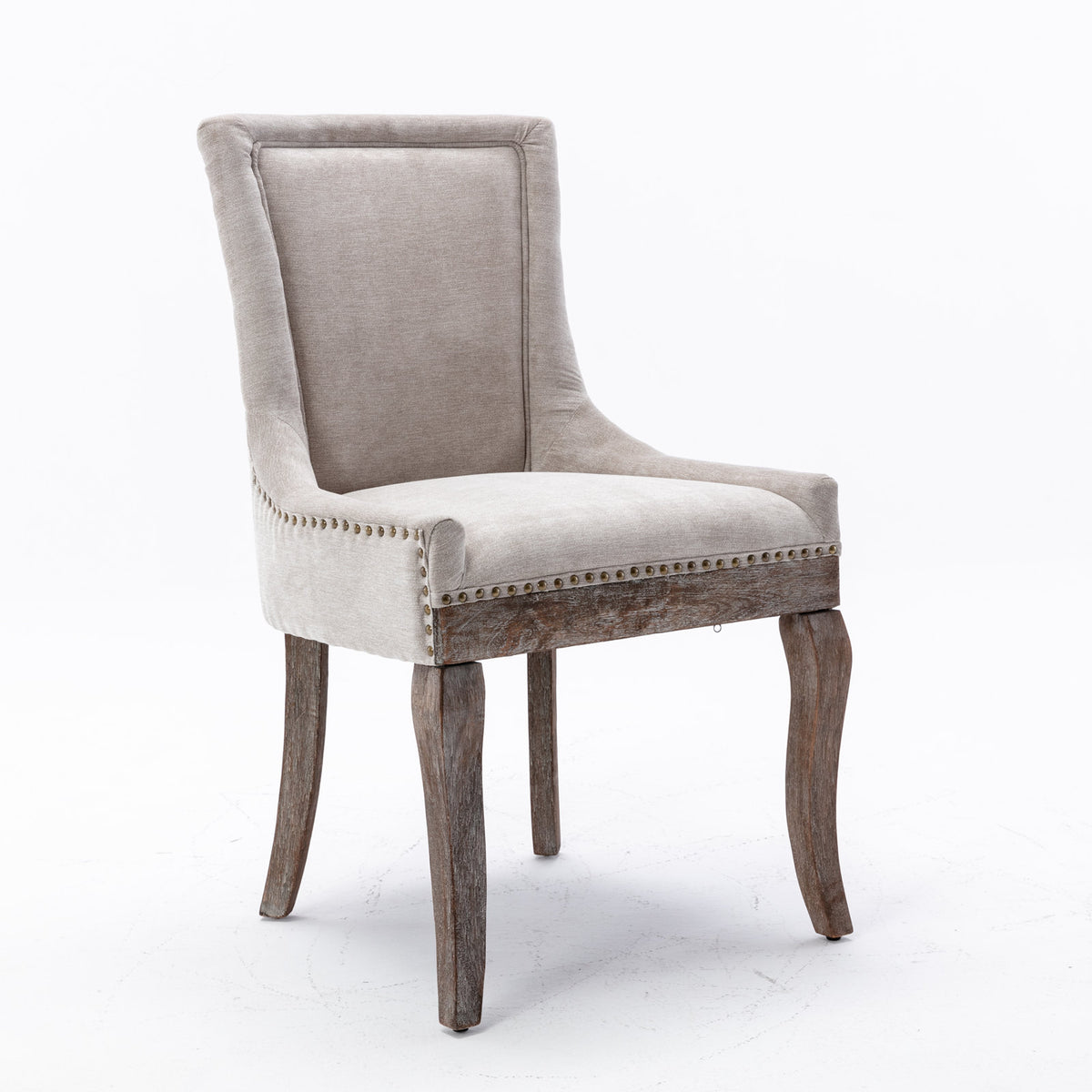 Ultra Side Dining Chairs Set of 2 Beige