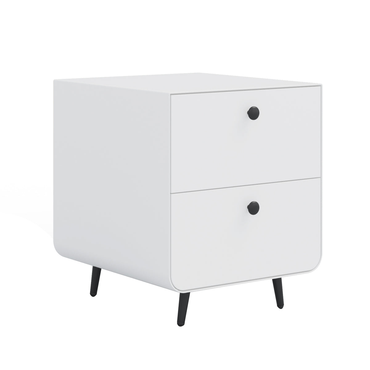 Modern Nightstand Cabinet with Storage