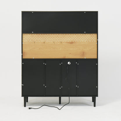 Buffet Storage Cabinet with Wine Rack
