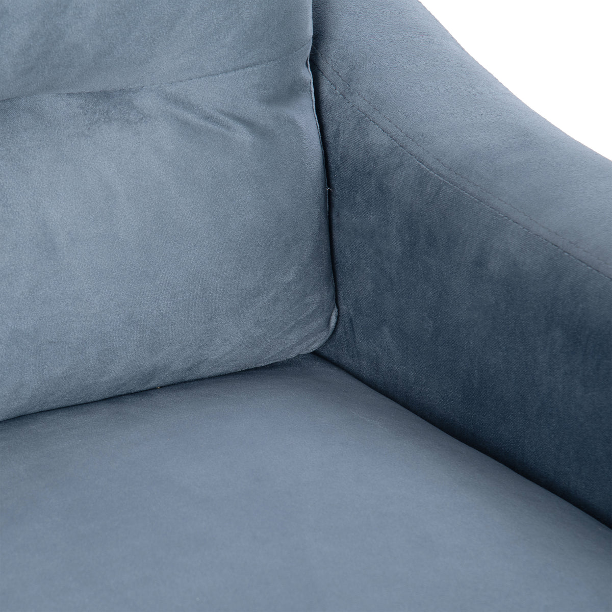 Gray Chenille Sectional Sofa