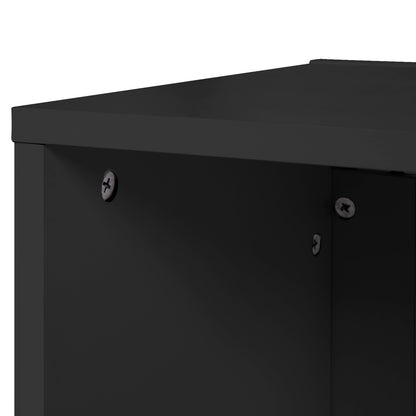 LED TV Stand with Storage White