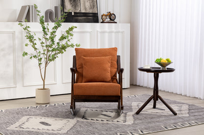 Woven Mid-Century Armchair Gray