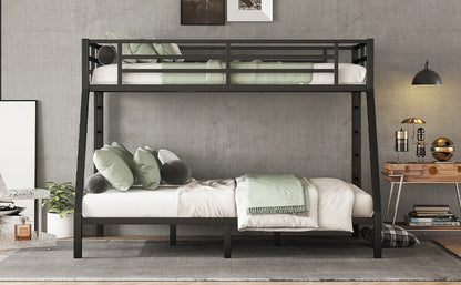 Twin XL Over Queen Bunk Bed Metal Frame