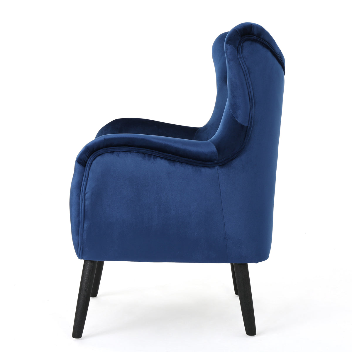 Modern Linen Armchair – Neutral Fabric
