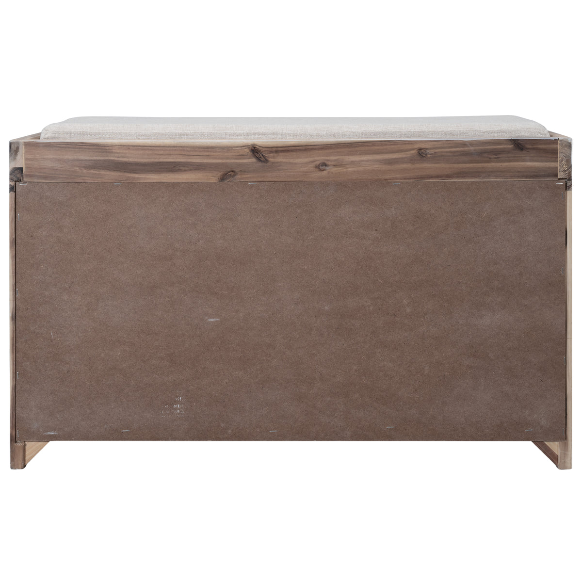 Storage Bench White Washed