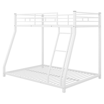 Metal Bunk Bed White