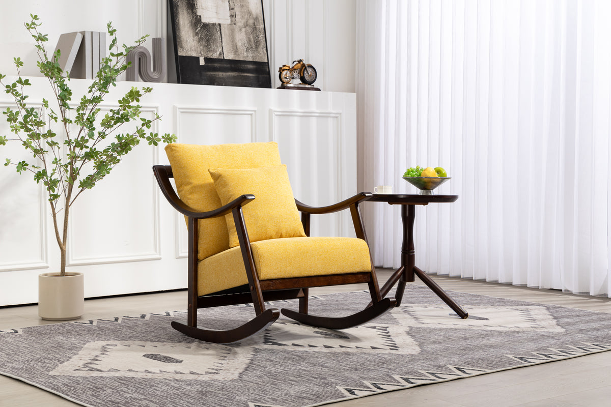 Woven Mid-Century Armchair Beige