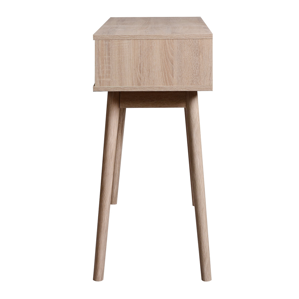 Mid-Century Writing Desk – Natural Oak