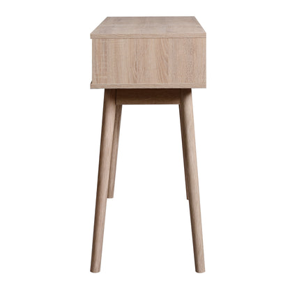 Mid-Century Writing Desk – Natural Oak