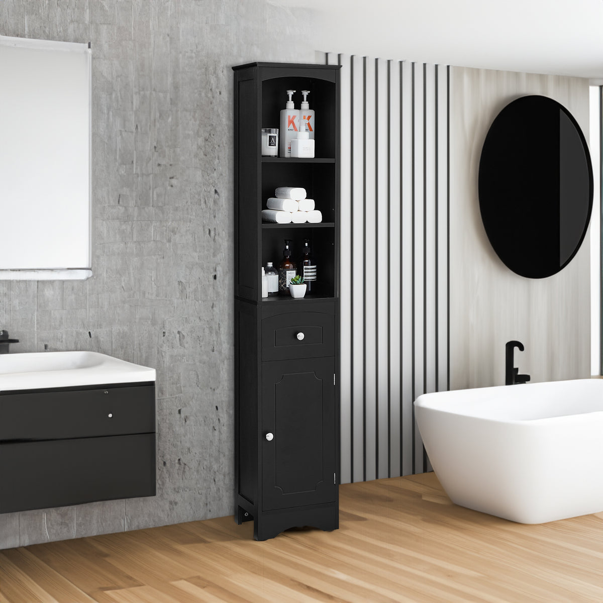 Freestanding Tall Bathroom Cabinet