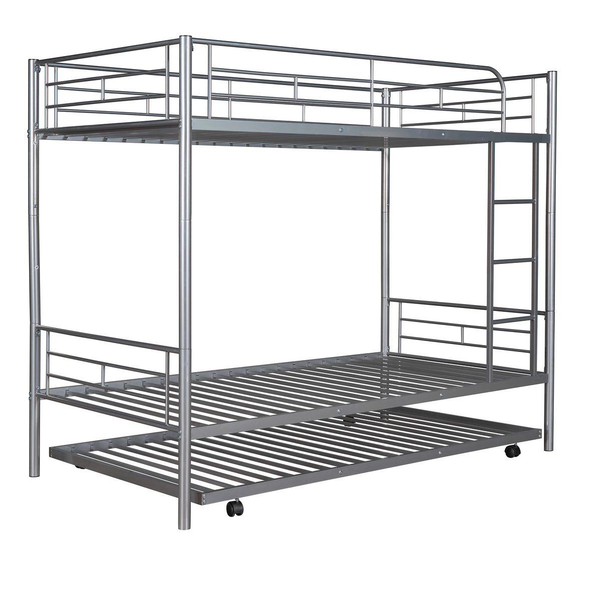 Twin Over Twin Bunk Bed White