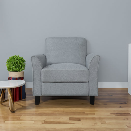 Armrest Single Sofa Gray