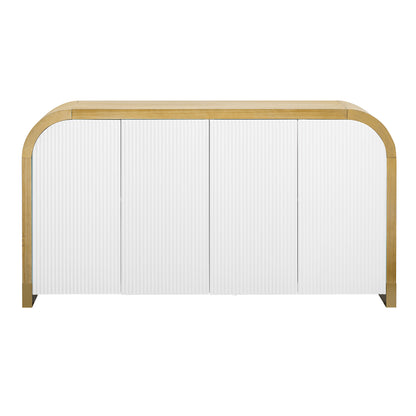 Curved 4-Door Storage