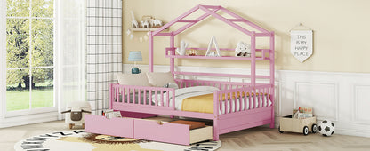 Full House Bed Pink
