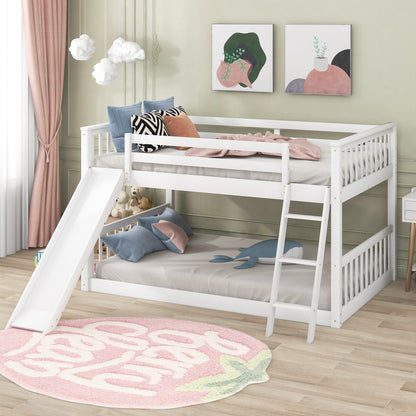 Full Bunk Bed White