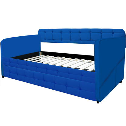 Blue Twin Beds Velvet