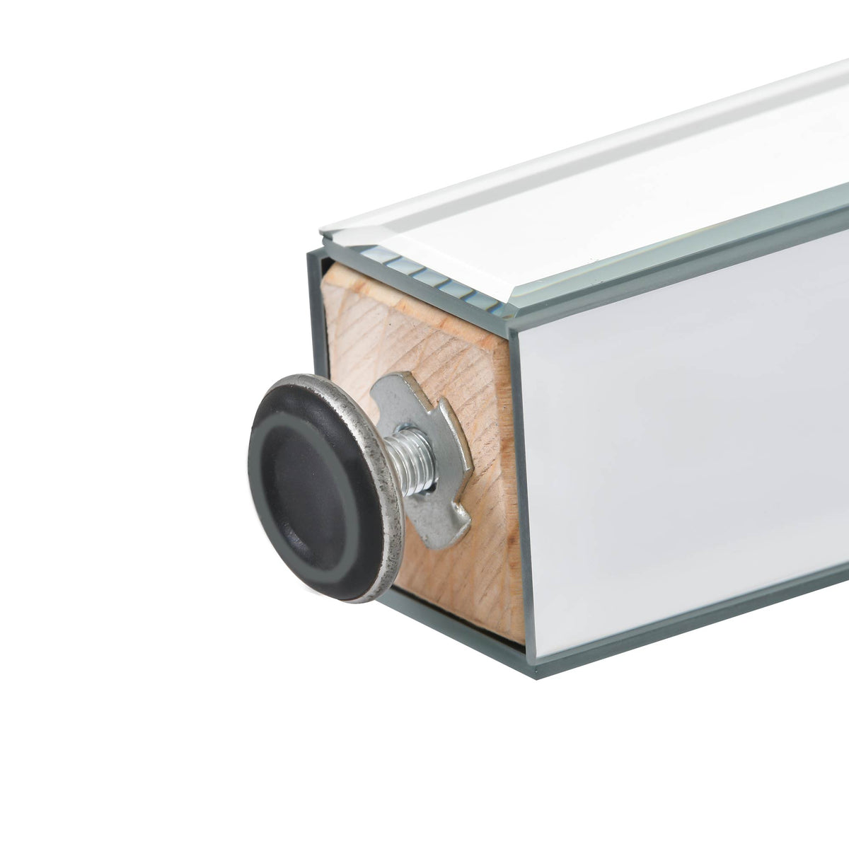 On-Trans Mirrored Side Table – Crystal Design