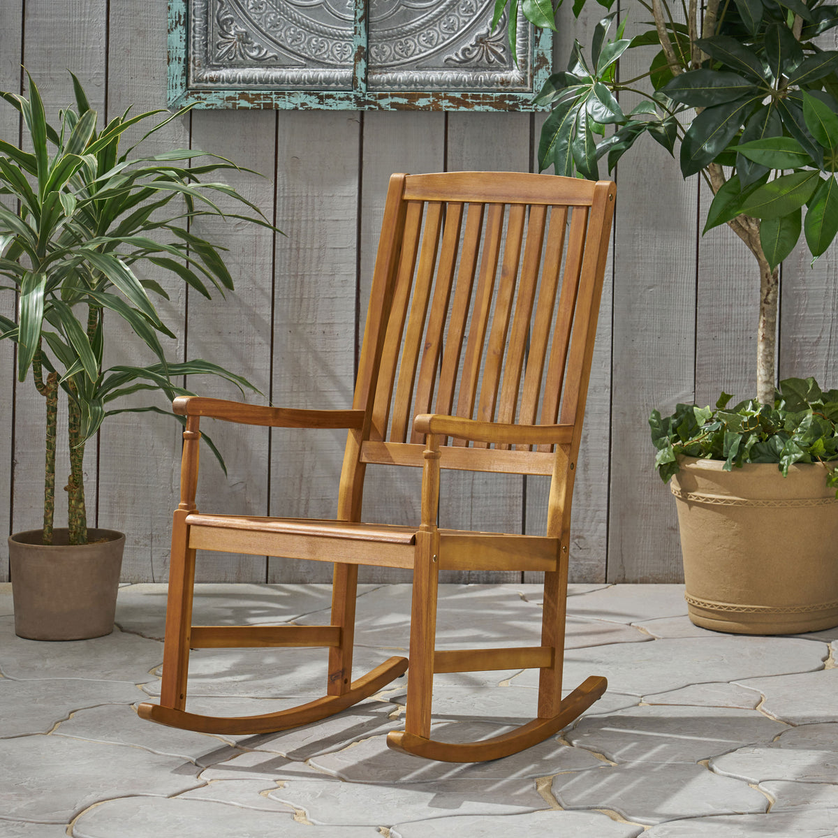 Arcadia Teak Rocking Chair