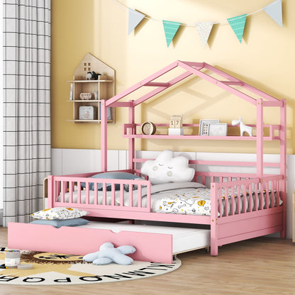 Full House Bed Pink