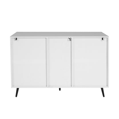 Modern LED Sideboard Cabinet White Gloss