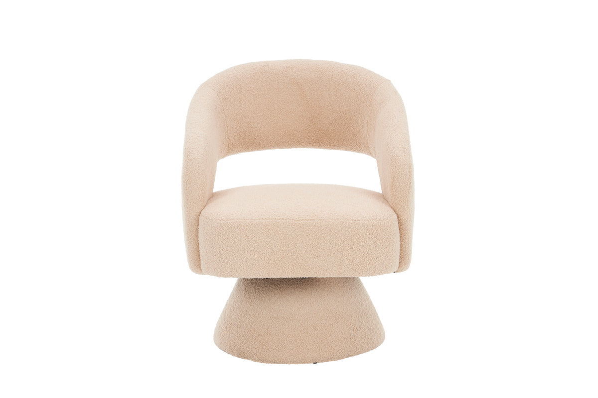 Swivel Accent Chair Nude