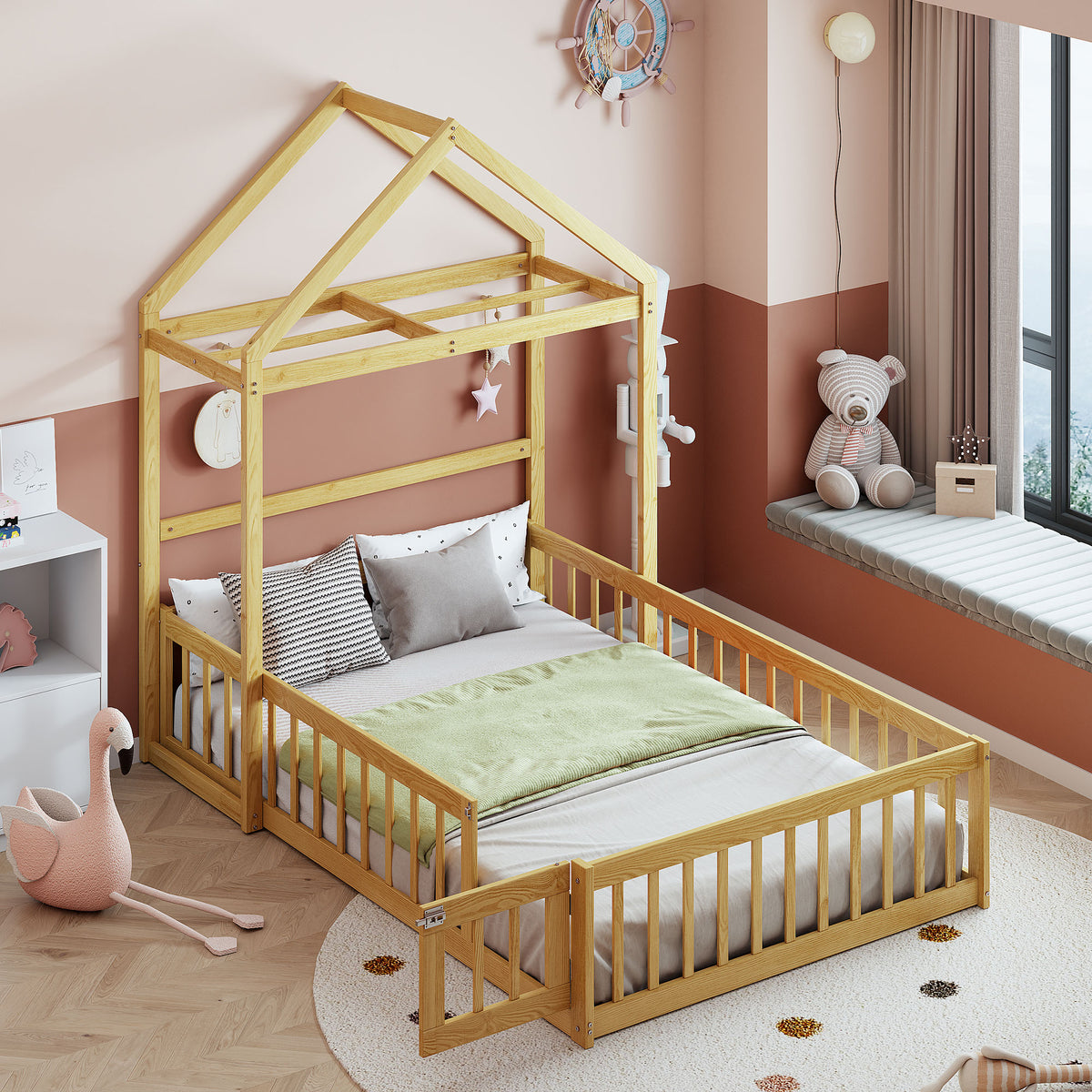 Children’s Full Bed Natural