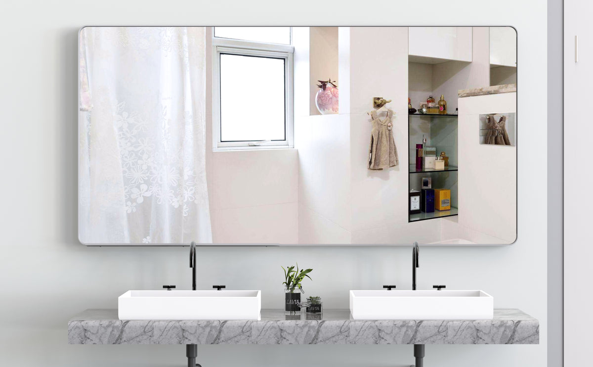 Wall Mirror Aluminum Frame