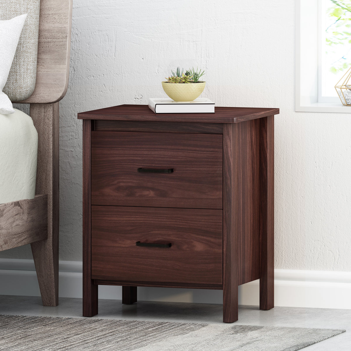 Minimalist Wooden Nightstand