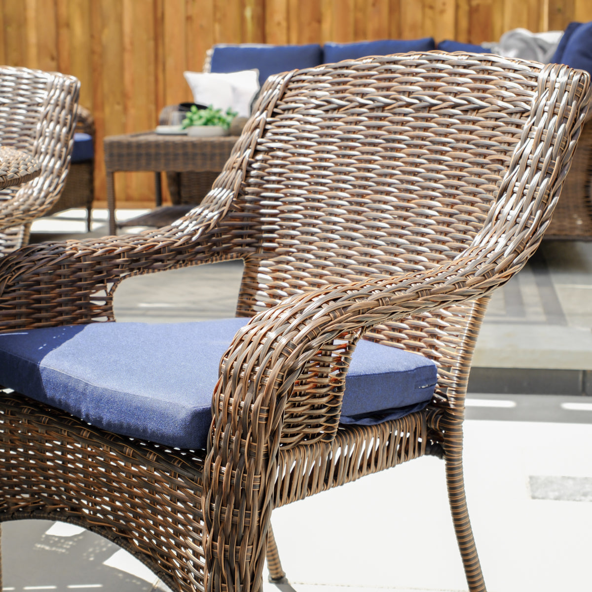 Cambridge 5-Piece Outdoor Wicker Dining Set