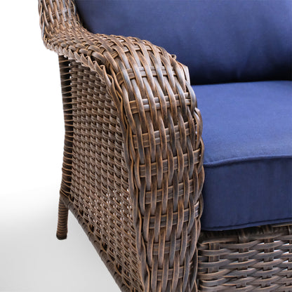Cambridge Wicker Outdoor Loveseat