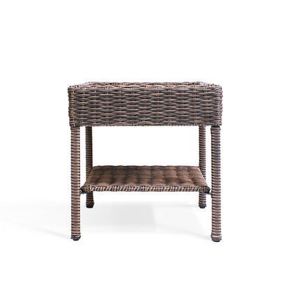 Cambridge Wicker Outdoor Chaise Lounge Set