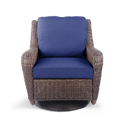 Cambridge Wicker Outdoor Swivel Glider Chair