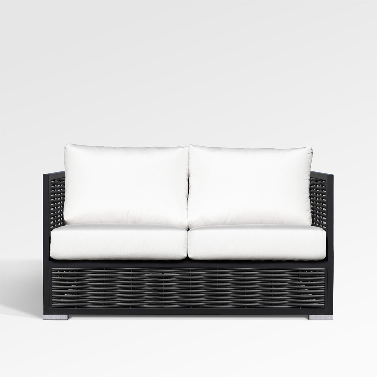 Chestnut Loveseat with Sunbrella® Cushions