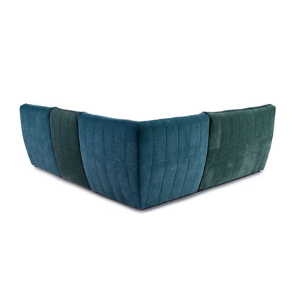 Camaro Modular Sectional - Blue/Green