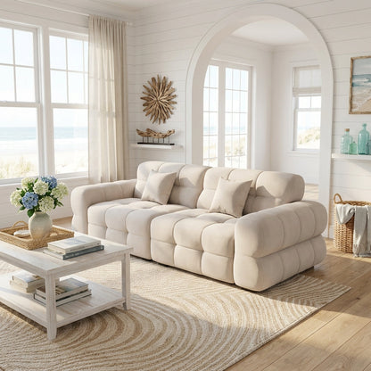 The Vancouver Frosted Cloth Sofa