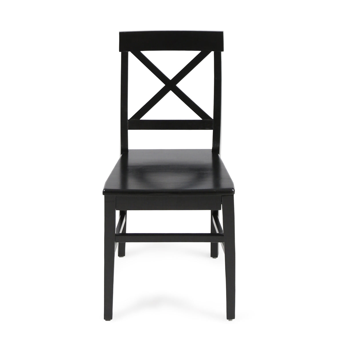 Farmhouse Acacia Dining Chairs Set of 2