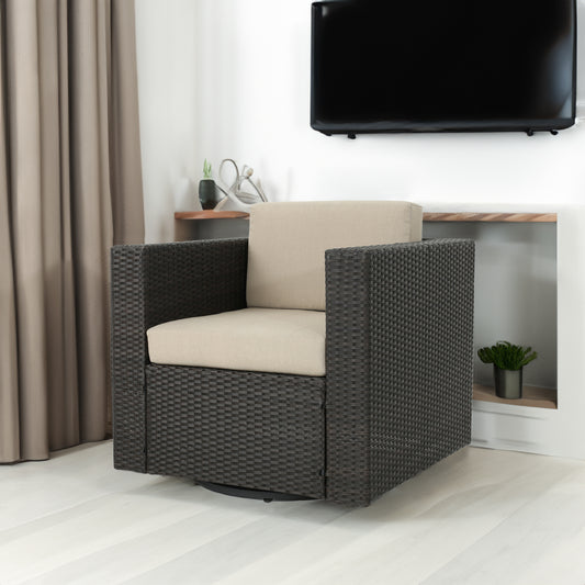 Puerta MP1 Swivel Office Chair – Brown