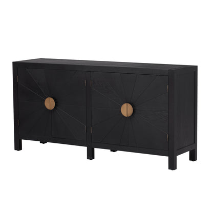 Radiant Veneer Cabinet Walnut